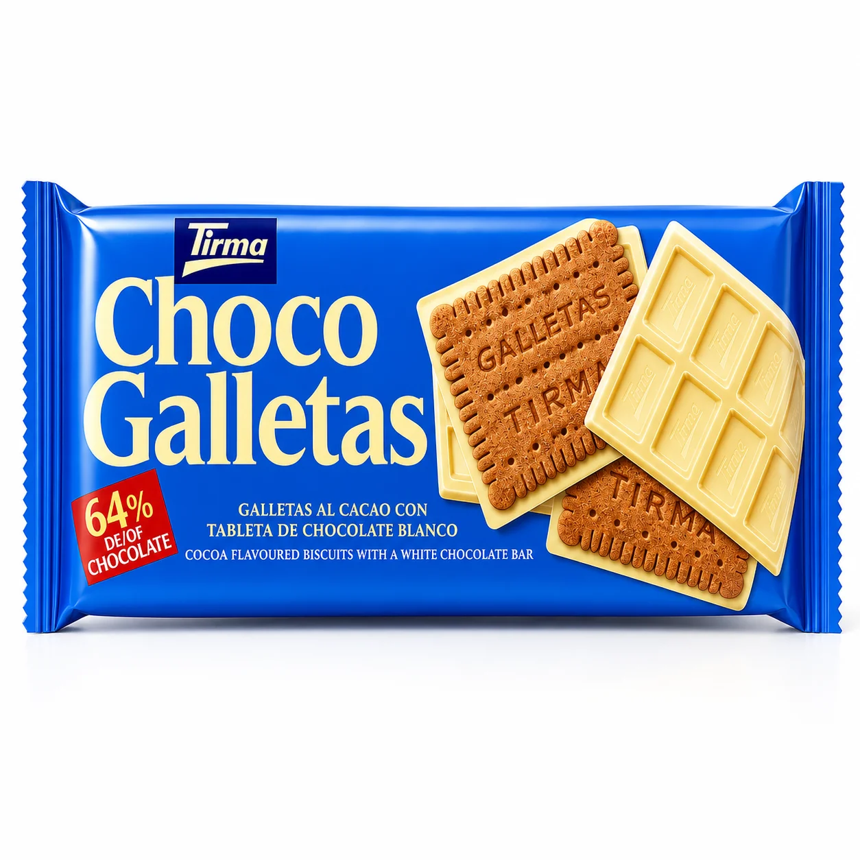Tirma Choco Galletas Cocoa Biscuits with White Chocolate-2